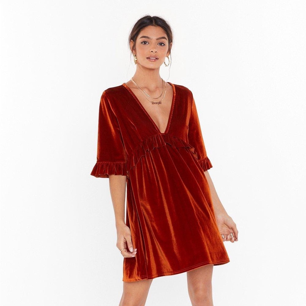 You Got the Touch Mini Dress 🧡 D27